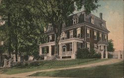 Porter House, Part of Middlebury Inn Postcard