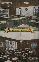 Schensul’s Cafeteria Postcard
