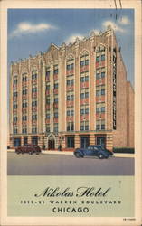 Nikolas Hotel Chicago, IL Postcard Postcard Postcard