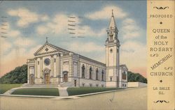 Queen of the Holy Rosary Memorial Church Postcard