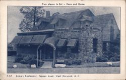 Zinke's Restaurant, Tappan Road West Norwood, NJ Postcard Postcard Postcard