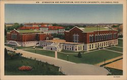 Gymnasium and Natatorium, Ohio State University Postcard