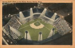 Braves Field-Home of the Boston Braves Postcard