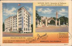 Hotel Durant Berkeley, CA Postcard Postcard Postcard