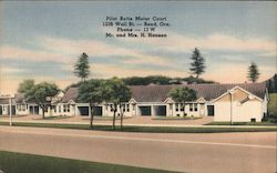 Pilot Butte Motor Court Postcard