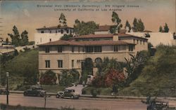 Bannister Hall, Women's Dorm - University of California Postcard