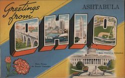 Greetings From Ashtaubla Postcard