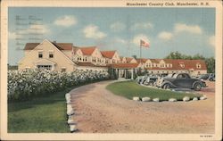 Manchester Country Club New Hampshire Postcard Postcard Postcard