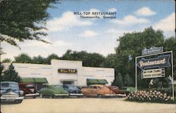 Hill-Top Restaurant Postcard
