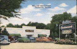 Hill-Top Restaurant Thomasville, GA Postcard Postcard Postcard