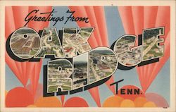 Greetings from Oak Ridge Tennessee Postcard