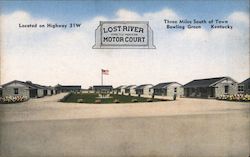 Lost River Motor Court Bowling Green, KY Postcard Postcard Postcard