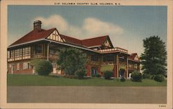 Columbia Country Club Postcard