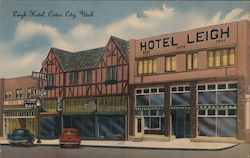 Leigh Hotel Cedar City, UT Postcard Postcard Postcard