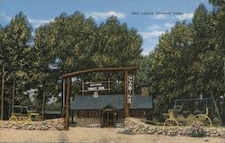 Red Lodge Tourist Park Montana Postcard Postcard Postcard