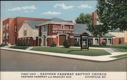 Eastern parkway Baptist Church Louisville, KY Postcard Postcard Postcard