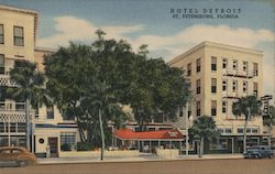 Hotel Detroit Postcard