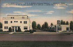 La rose Courts Postcard