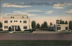 La rose Courts Postcard