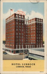 Hotel Lubbock Postcard