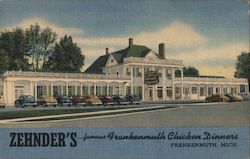 Zehnder's famous Frankenmuth Chicken Dinners Postcard
