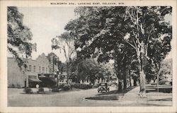 Walworth Ave., Looking East Postcard
