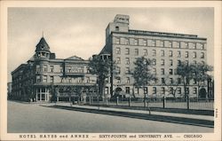 Hotel Hayes and Annex Postcard