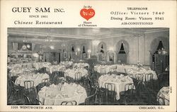 Guey Sam Chinese Restaurant Chicago, IL Postcard Postcard Postcard