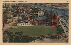 Duquesne University Postcard