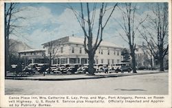 Canoe Place Inn Port Allegany, PA Postcard Postcard Postcard