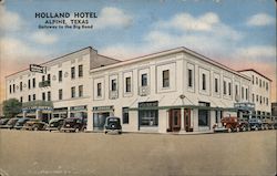 Holland Hotel Alpine, TX Postcard Postcard Postcard