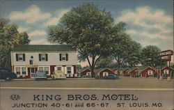 King Bros. Motel Postcard