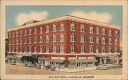 Alcazar Hotel Clarksdale, MS Postcard Postcard Postcard