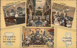 The Columbia Spanish Restaurant Postcard
