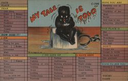 My Tale is Told Postcard