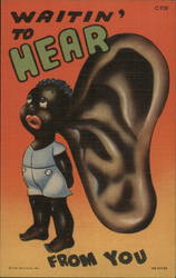 Waitin' to HEAR from You Postcard