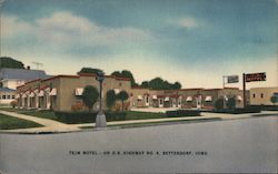 TEJM MOTEL Postcard