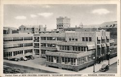 Partial View od New Process Company's "Economy Headquarters" Warren, PA Postcard Postcard Postcard