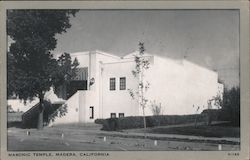 Masonic Temple Madera, CA Postcard Postcard Postcard