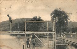 Cranberry Lake Clifton, NJ Postcard Postcard Postcard