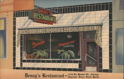 Denny's restaurant Postcard