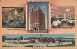 The Ward Hotel Fort Smith, AR Postcard Postcard Postcard