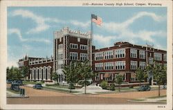 Natrona County High School Casper, WY Postcard Postcard Postcard