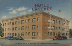 Hotel Cascade Klamath Falls, OR Postcard Postcard Postcard