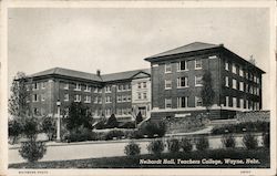 Nelhardt Hall Teachers College Wayne, NE Postcard Postcard Postcard