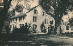 Domine Manse Route 4 Bedford, MA Postcard Postcard Postcard