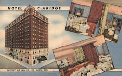 Hotel Claridge Postcard