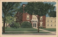 Lutheran Hospital Sioux City, IA Postcard Postcard Postcard