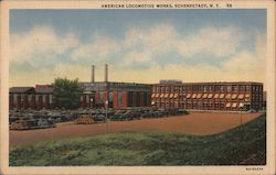 American Locomotive Works Postcard