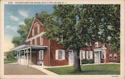 Friends Meeting House, Built 1772 Postcard